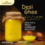 Pure Hand-Churned Desi Ghee (100% Natural) 500G